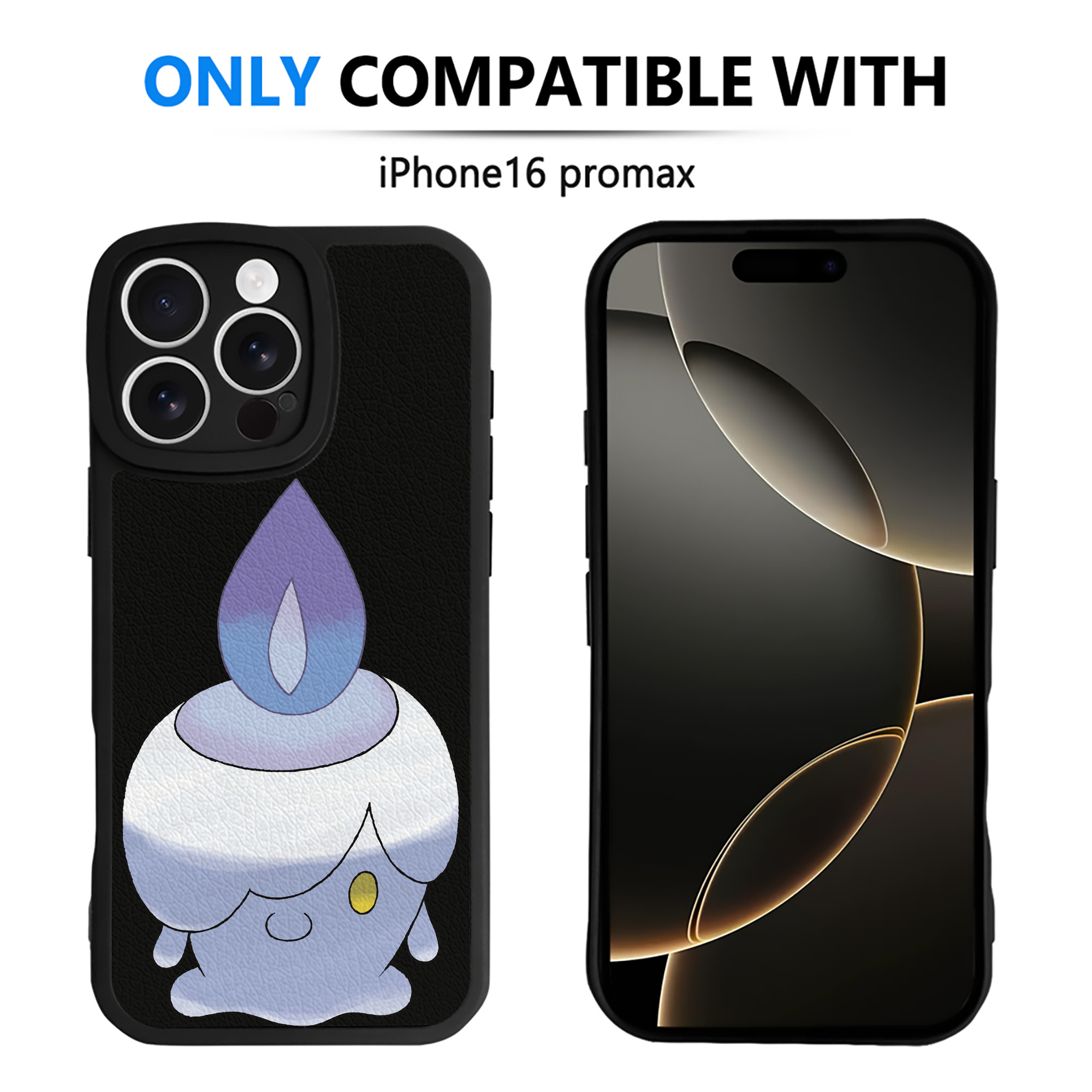 （画像用） ポケットモンスター Pokémon 【iPhone 16シリーズ対応】シリコンスマホケース（レザー調） 材質：シリコン